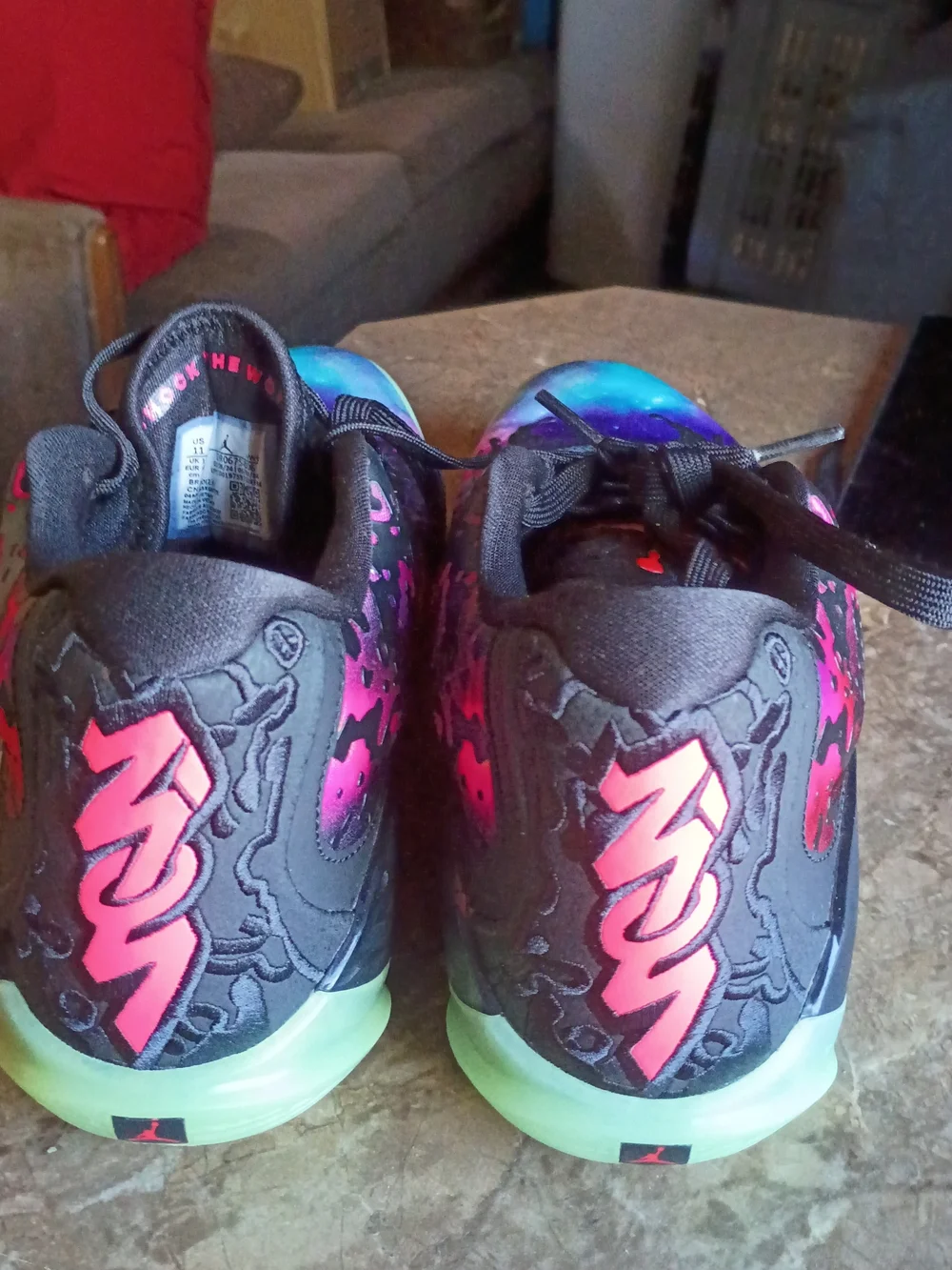 Nike colorful galaxy